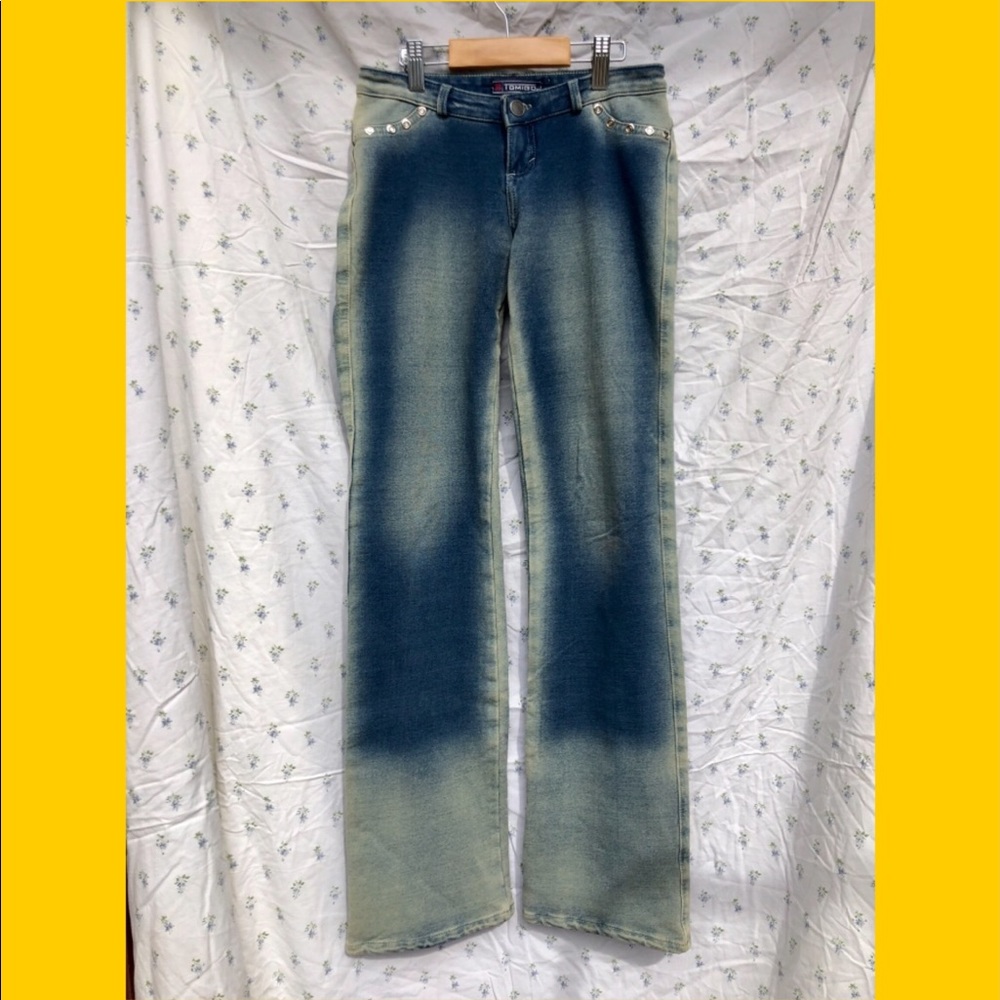 RETRO Low Rise Bell Bottom Jeans